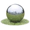 vidaXL Fountain Ball Silver SS 304 stainless steel 15.7 in