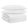 vidaXL Duvet Set with Pillow 3 pcs White Down Feather