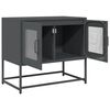 vidaXL TV Cabinet Anthracite Cold-rolled steel Small TV Cabinet