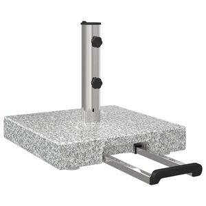 vidaXL Parasol Base Grey 16.14 x 16.14 x 14.57 in Granite