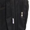 vidaXL Fishing Bag Waterproof Black Oxford Fabric