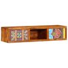 vidaXL Wall-mounted TV Cabinet Multicolor Solid Acacia wood, Engineered wood