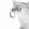 vidaXL Ice Bucket Silver 29 x 16 x 19 cm Aluminium