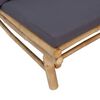 vidaXL Garden Bench Bamboo Natural Bamboo Medium Durable Garden Bench
