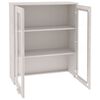 vidaXL Top For Highboard White Solid Pinewood, MDF 33.5 x 13.8 x 39.4 in