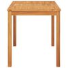 vidaXL Dining Table Warm Brown