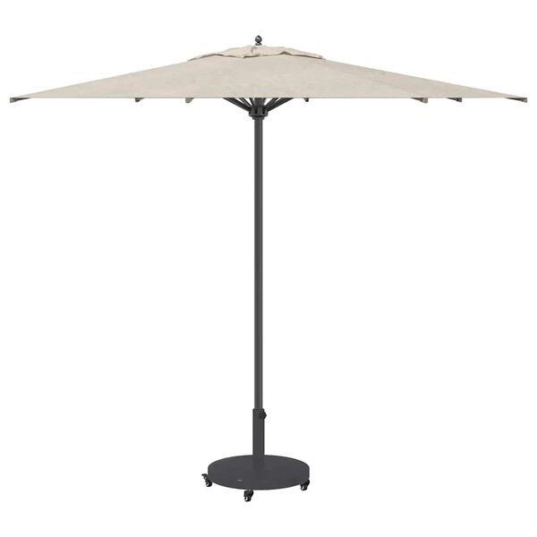 vidaXL Parasol Base Dark Grey 18.90 x 18.90 x 12.60 in