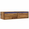 vidaXL TV Cabinet Old wood Engineered wood 39.4 x 14.0 x 9.8 in