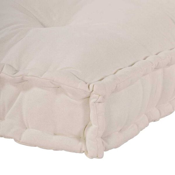 vidaXL Sofa Cushion Cream 47.24 x 31.50 x 4.72 in Fabric