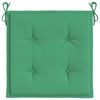 vidaXL Chair Cushion Set of 6 Green Oxford fabric (100% polyester)