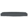 vidaXL Pallet Cushion Set 2 pcs Anthracite 47.24 x 15.75 x 3.15 in