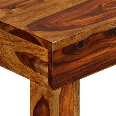 vidaXL Console Table Solid Sheesham Wood 47.2"x13.8"x29.5"