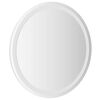 vidaXL LED Bathroom Mirror Transparent Glass 23.6 in diameter