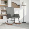vidaXL Rocking Chair Light Grey