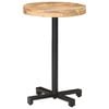 vidaXL Bistro Table Natural Wood Rough Mango Wood Small Durable