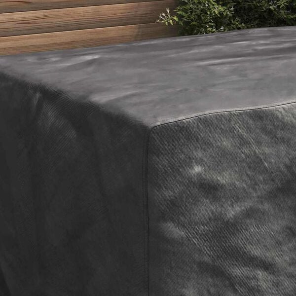 vidaXL Outdoor Furniture Cover Black 67.7" x 44.5" x 28.7" 600D