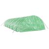 vidaXL Greenhouse Green PE (polyethylene) and galvanized steel Large