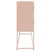 vidaXL Sideboard Pink Cold-rolled steel Sideboard Rectangular Modern