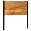 vidaXL Headboard Brown Solid acacia wood 39.4 in Durable Headboard