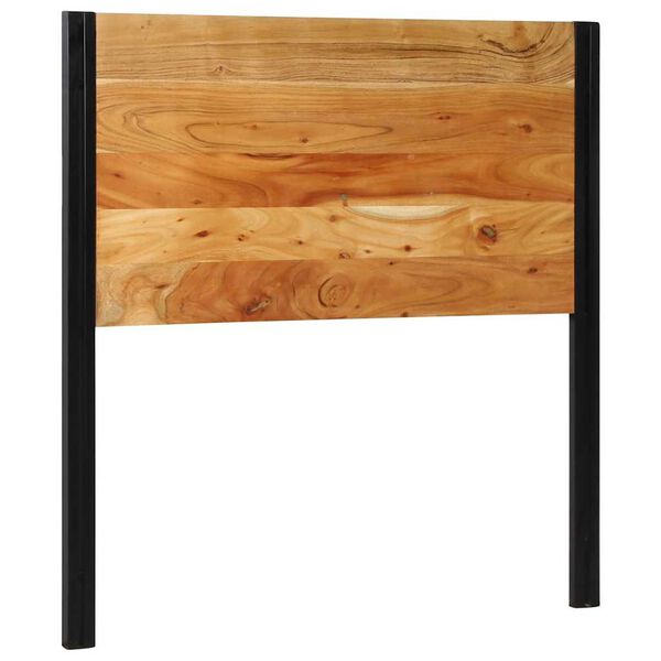 vidaXL Headboard Brown Solid acacia wood 39.4 in Durable Headboard