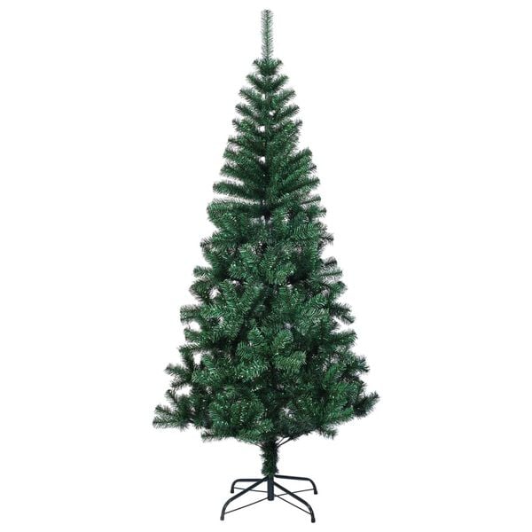vidaXL Christmas Tree Green PVC 240 in Sturdy Christmas Tree