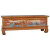 vidaXL TV Cabinet Multicolor Reclaimed teak wood Medium TV Cabinet