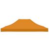 vidaXL Party Tent Roof 13.1x9.8' Orange 2.95 oz/ft²