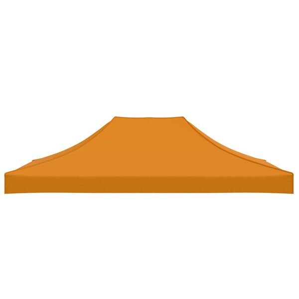 vidaXL Party Tent Roof 13.1x9.8' Orange 2.95 oz/ft²