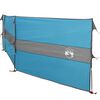 vidaXL Camping Windbreak Blue 192.9x48.4" Waterproof