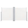 vidaXL Side Awning Cream
