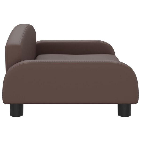 vidaXL Kids Sofa Brown