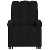 vidaXL Electric Stand Up Massage Recliner Chair Black