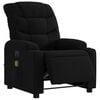 vidaXL Electric Massage Recliner Chair Black