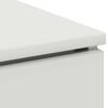 vidaXL TV Cabinet White 39.37 x 14.96 x 19.29 in Engineered Wood