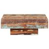 vidaXL Coffee Table Mixed Color Solid Reclaimed Wood 31.5x31.5 in