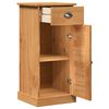 vidaXL Bathroom Cabinet with Drawer VIGO Honey Brown 37.5 x 34 x 80 cm