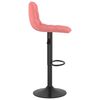 vidaXL Bar Stool Set of 2 Pink