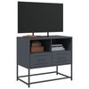 vidaXL TV Cabinet Anthracite Steel Medium TV Cabinet Rectangular