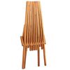 vidaXL Outdoor Chair Brown Solid Acacia wood Standard Foldable