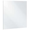 vidaXL Wall Mirror Square 19.69 x 19.69 in Tempered Glass