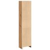 vidaXL Bookcase Artisian Oak Engineered Wood Tall Bookcase Rectangular