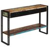 vidaXL Console Table Multicolor Reclaimed wood Medium Console Table