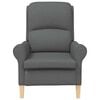 vidaXL Armchair Dark grey 29.92 x 37.01 x 40.16 in Fabric