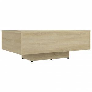 vidaXL Couch Table Sonoma oak Engineered wood Standard Durable