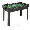 vidaXL 15-in-1 Multi Game Table 47.6x24.0x32.3" Black