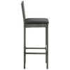 vidaXL Bar Stool Set of 6 Gray