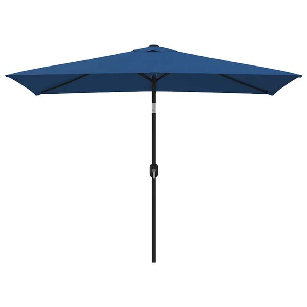 vidaXL Garden Parasol Azure Polyester 118.1x78.7 in Tiltable