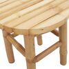 vidaXL Stool Bamboo Natural 11.81 x 11.81 x 14.17 in Bamboo