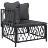 vidaXL Garden Lounge Set Anthracite