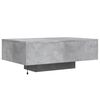 vidaXL Coffee Table Concrete Grey Engineered Wood 33.5 x 21.7 x 12.2 in